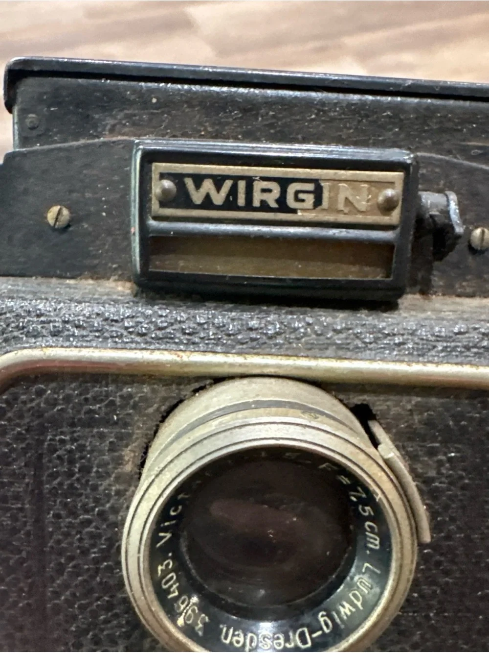 VERY RARE WIRGIN TLR 6x6 Medium Format Camera 1930s Germany
